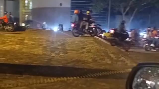 Nuevos desórdenes por caravanas de motociclistas se registraron en Bucaramanga