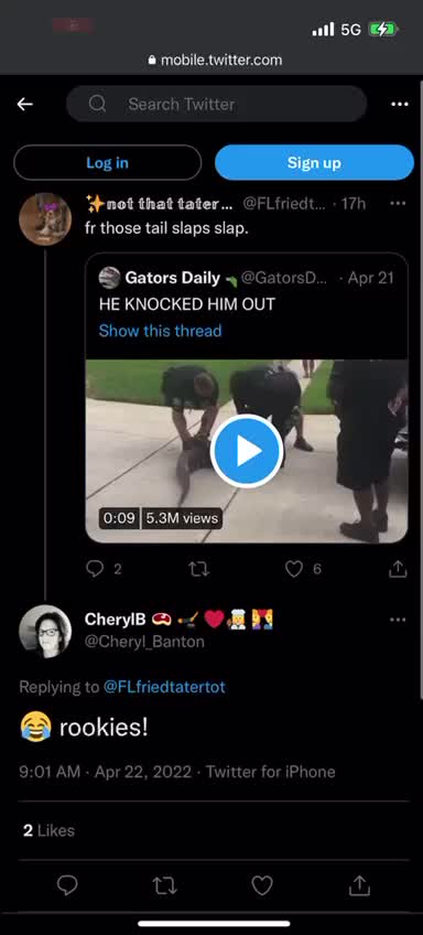 Crock won! Knocked on out.