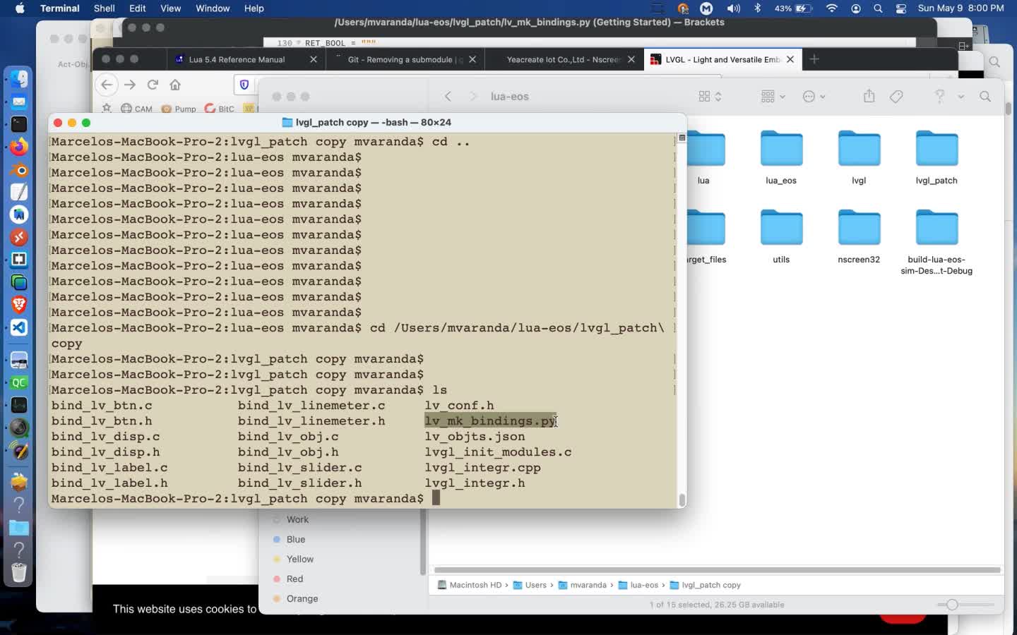 Lua EOS update