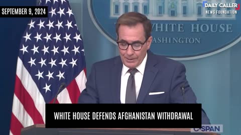 WATCH: White House DEFENDS Afghanistan Withdrawal After New Report