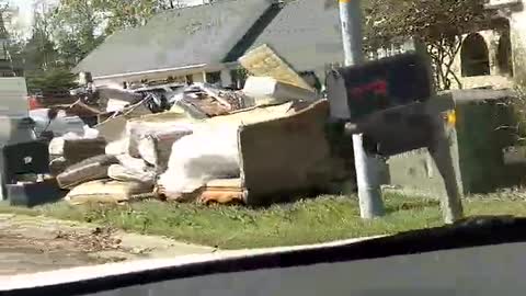 Home Devastation After Hurricane Florence