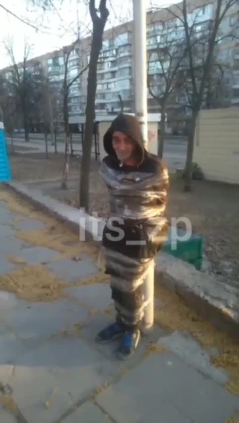 Civiltà ucraina in azione a Zaporozhye