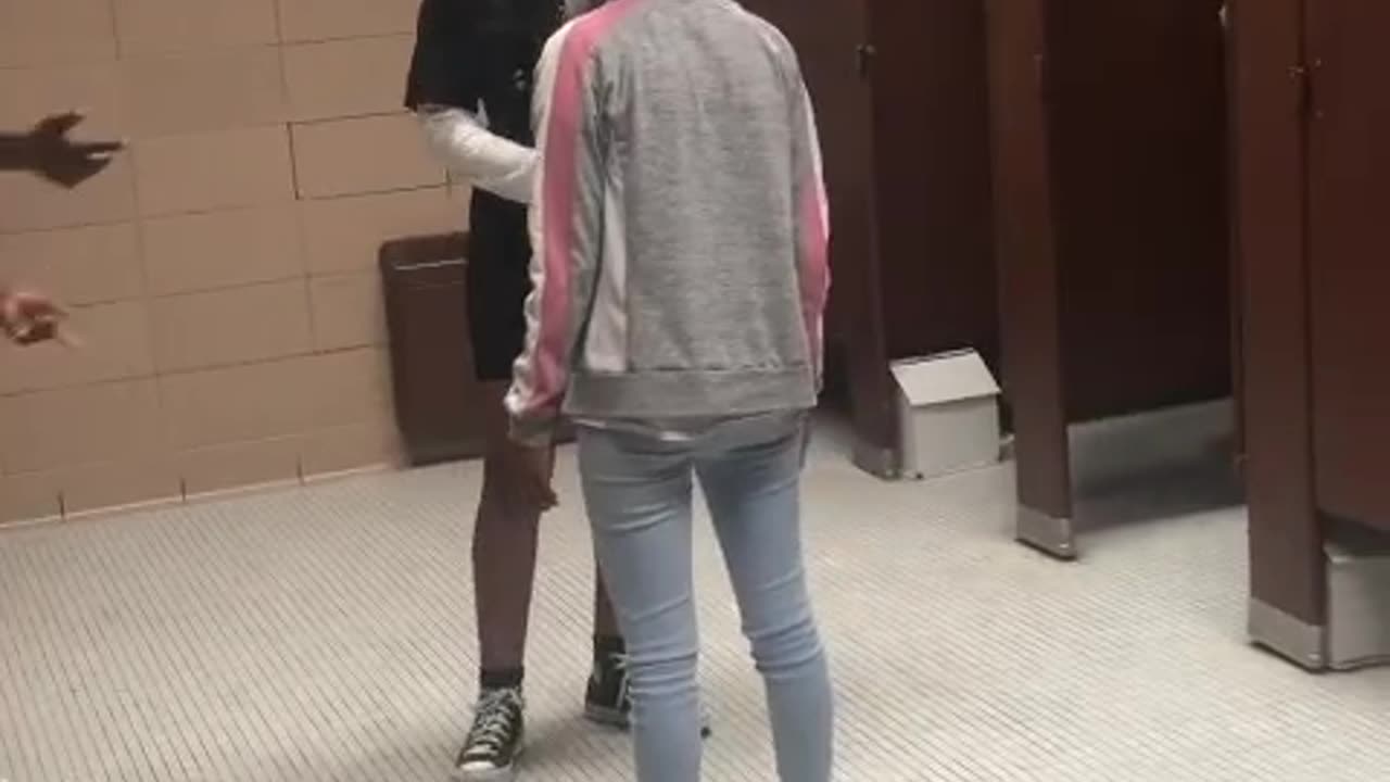 Girl talks trash and gets beat up