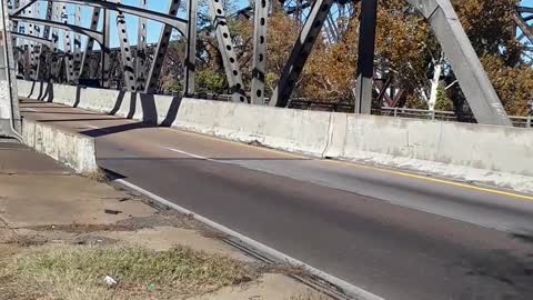 Memphis Tennessee Bridge over the Mississippi into Arkansas, God bless