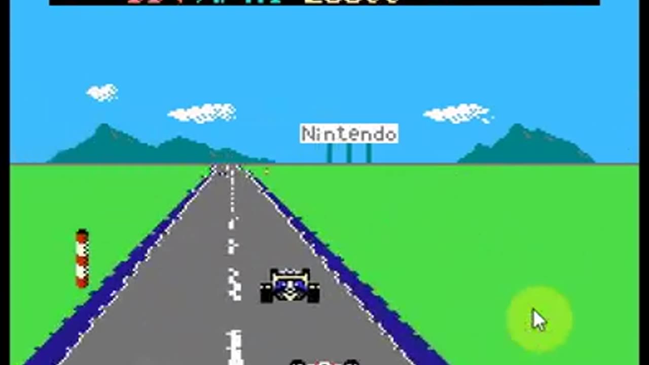 F-1 Race (NES) - Short play of game