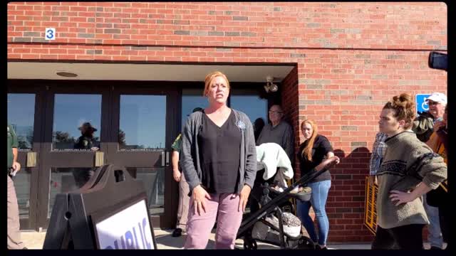 Vaccine Revolt: New Hampshire Protest Outside Of The Executive Council Meeting