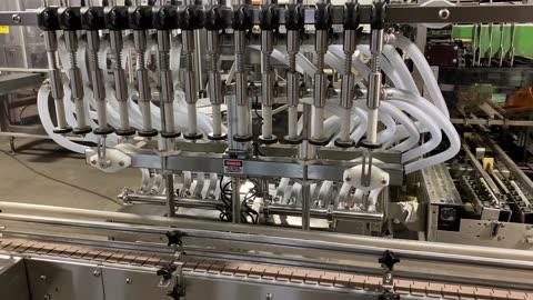 Inline Filling Systems 14-valve Inline Filler SN 8439