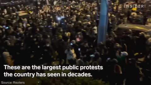 Why These Rare Protests Are Spreading Across China _ Insider News