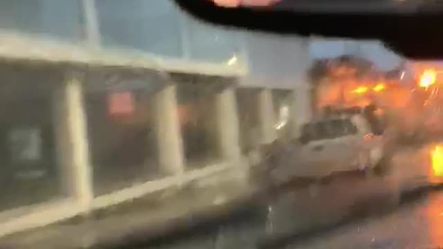 Fuertes lluvias en el área metropolitana de Bucaramanga