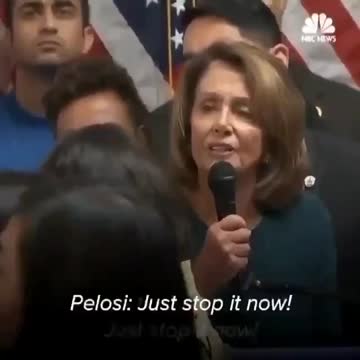 Pelosi Protesters Won't Let Her Speaker