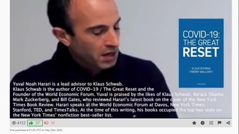 KLAUS SCHWAB Advisor YUVAL NOAH HARARI