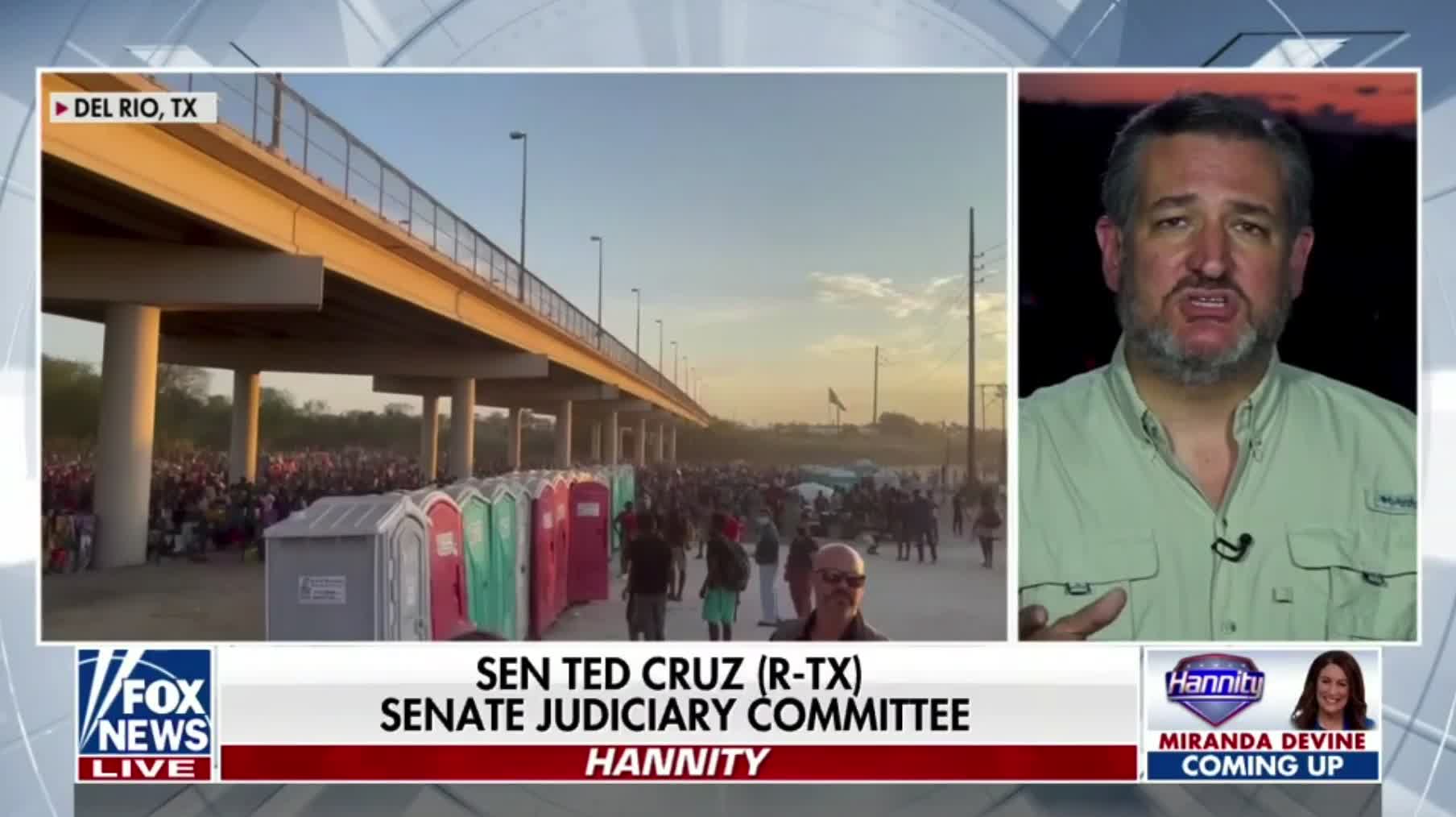 From Del Rio, Texas, Sen. Ted Cruz discusses the current crisis situation