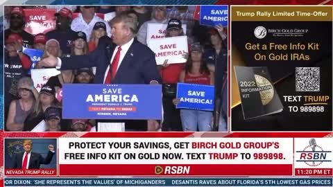 ▶ EXTRAIT-RQ + LIENS parus (10 oct 22) : Trump sur le vote par anticipation.