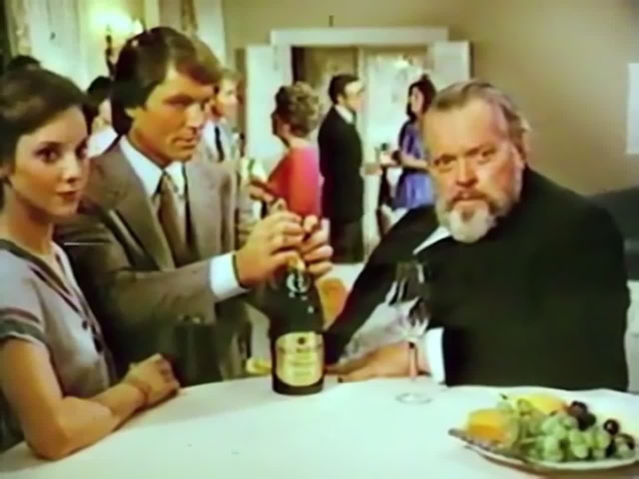 Drunk Orson Welles Paul Masson Wine Commercial