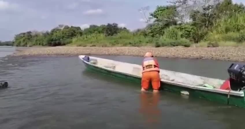 Hallaron el cadáver de obrero que se lanzó al río Sogamoso para salvarse de un ataque de abejas