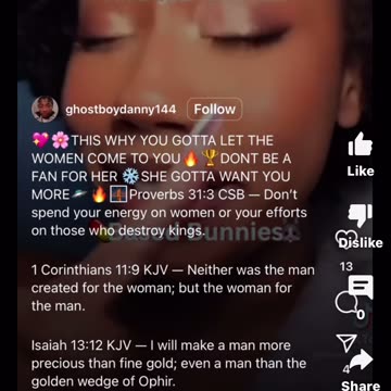 Let your man lead / normalize geeking over your man 👂🏻✍🏻📖💎