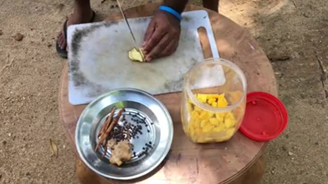 Home made | Mango Wine in village life