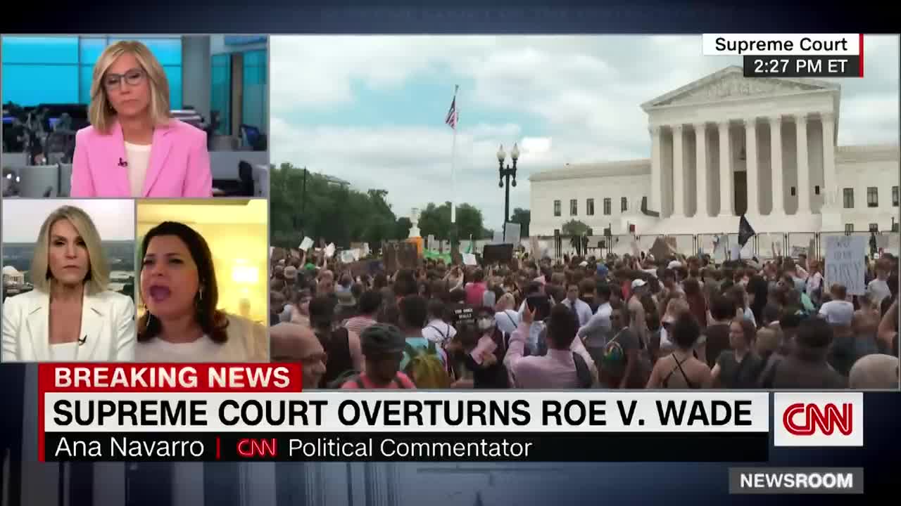 CNN commentator challenged on her religion and abortion stance. See her response