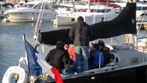 Transat Bakery boat Race Plymouth to New York 2016 The Crews Village 25th April 2016