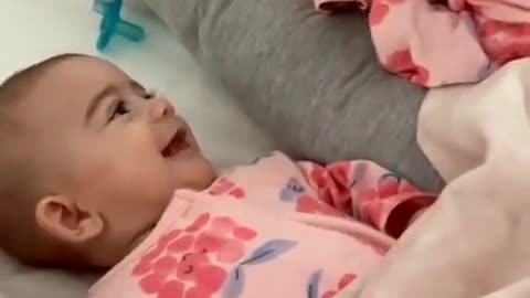 Cute baby smile