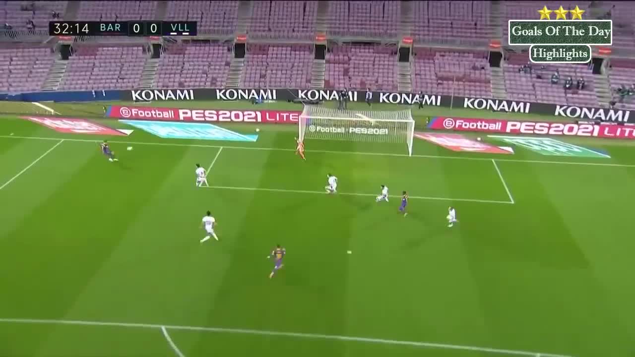 Barcelona(1) VS Valladolid FC(0) (Full Highlights)