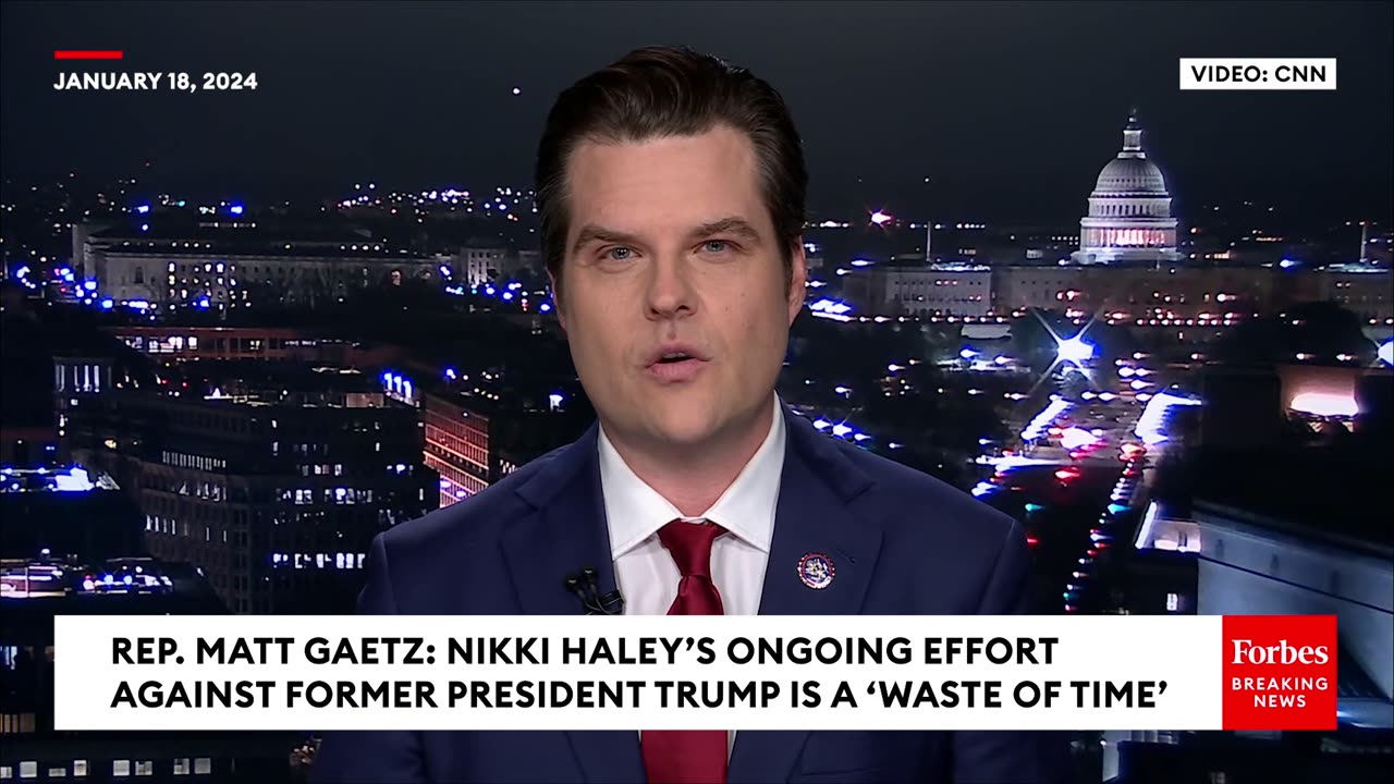 'Incredible Waste Of Time'- Matt Gaetz Trashes Nikki Haley's New Hampshire Effort Against Trump