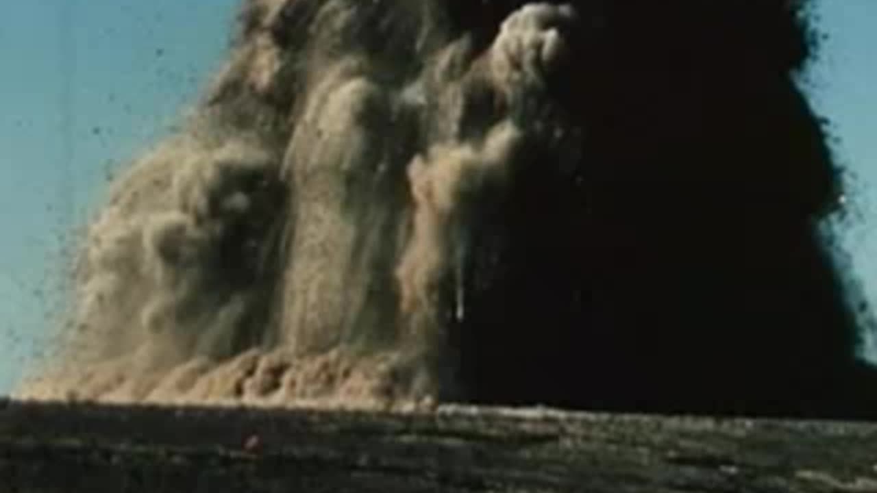 Big Underground Explosion by US Atomic Energy Commission