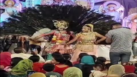 Bhagti Sangeet, Mata Ka Jagaran in India, Krishan & Radha Song