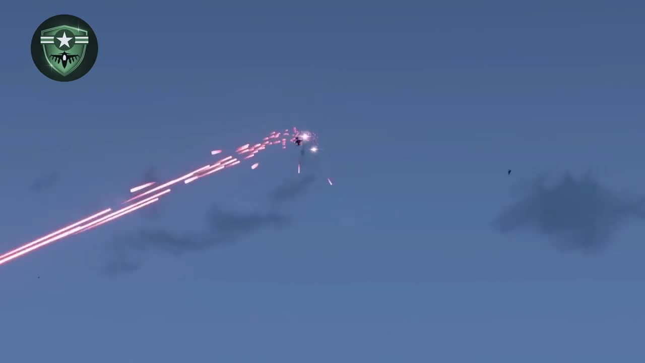 Anti-aircraft tank against the Russian Su-27 - Attack helicopters - A-10 U UKRAINE