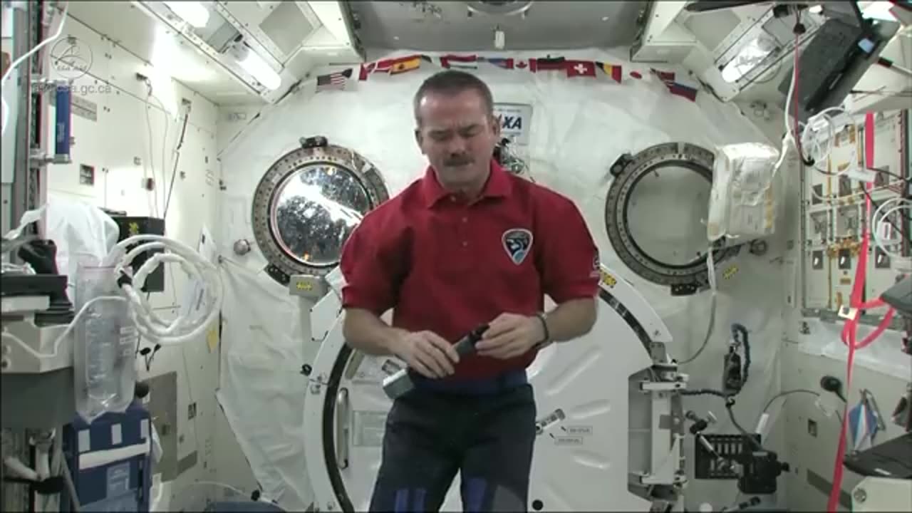 Getting sick in Space