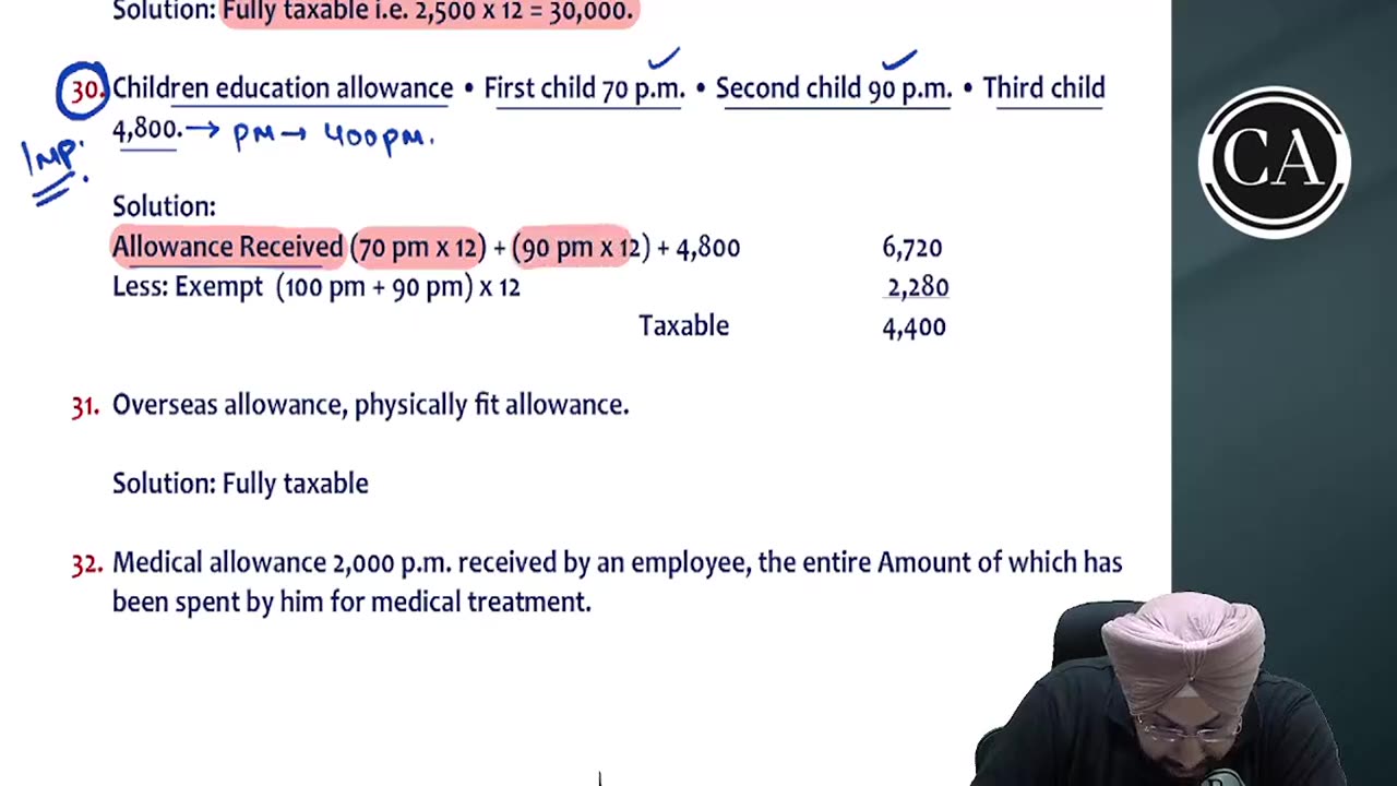 HEAD OF INCOME SALARY L5