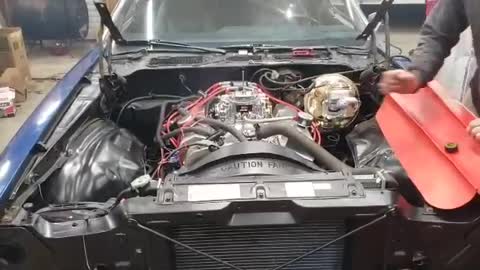 1981 Camaro, breathes life for the first time