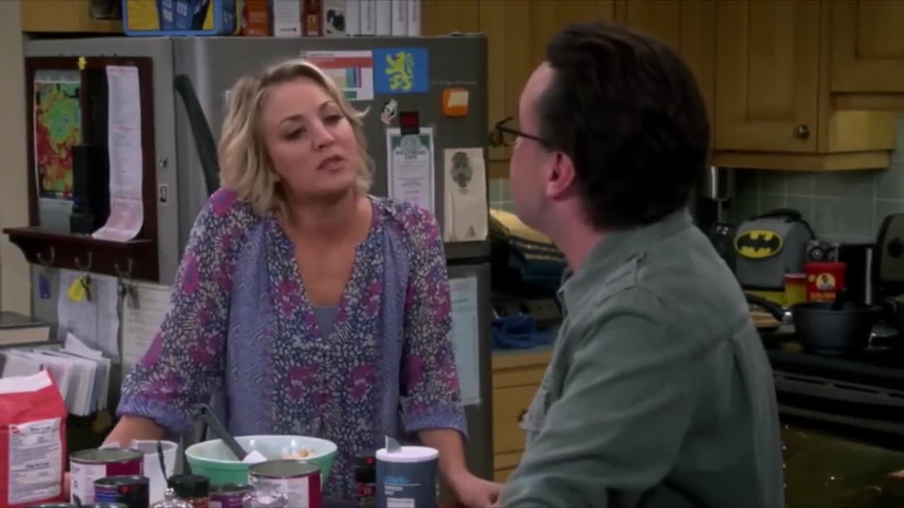 The Big Bang Theory- Leonard read Penny's Journal