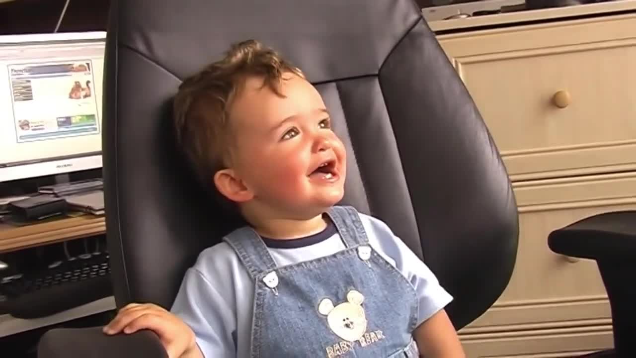 Funny cute babies laughing