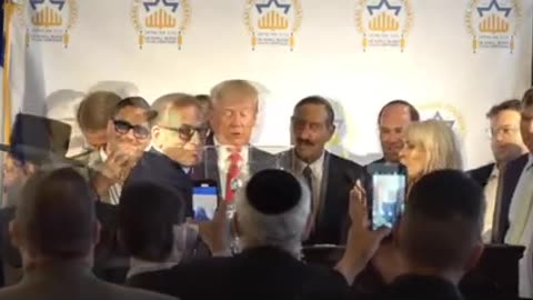 Jew Trump Crown of Jerusalem Award