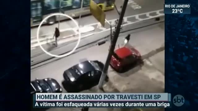 Homem e assassinado por travesti em sp