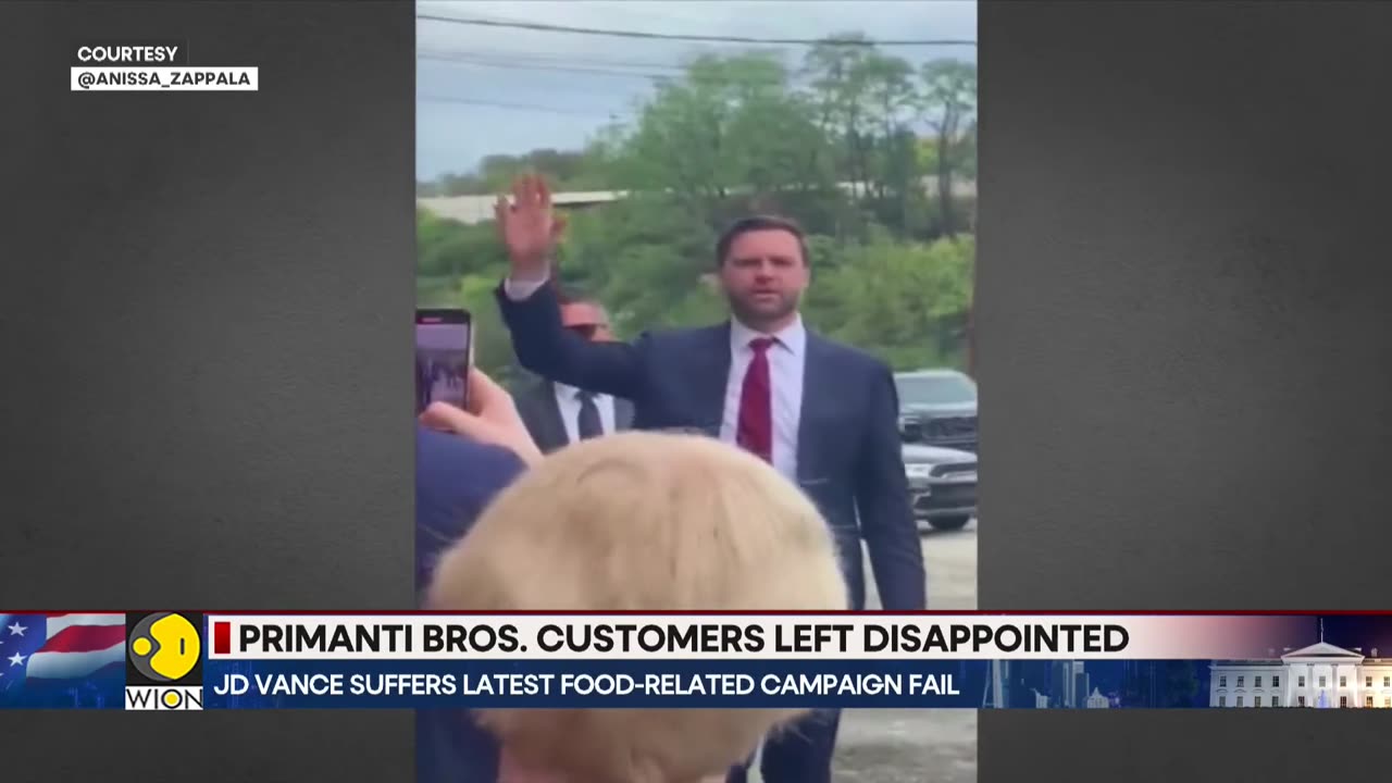 JD Vance Denied Entry In Pittsburgh Restaurant Primanti Bros