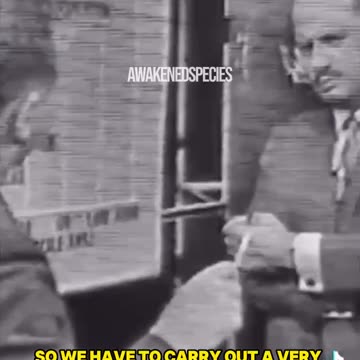 In 1965 on American national television on weather manipulation