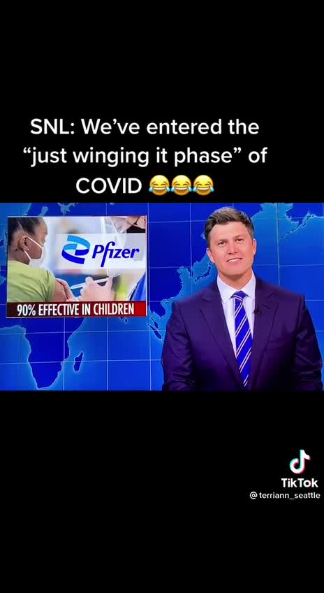 Saturday Night Live -Just wingin' it with the mix and match jabs