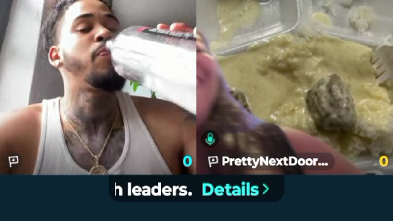 POLY GOD SHOWING OUT BCUZ HE GOT COMPANY