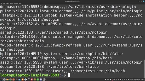 303_how to see all the UID's on your system