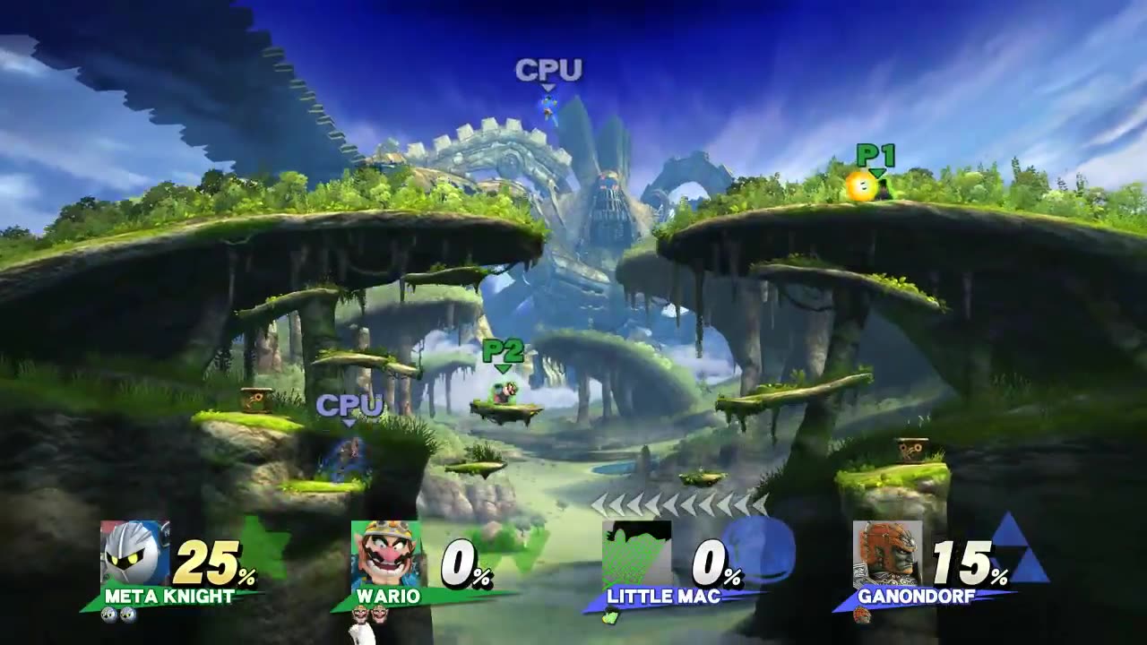 Super Smash Bros 4 Wii U Battle672