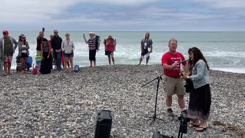 We the People Non-Church on the Beach w/ Peggy Hall