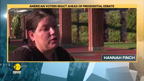 US Presidential Debate: American voters react ahead of Presidential debate | WION Pulse