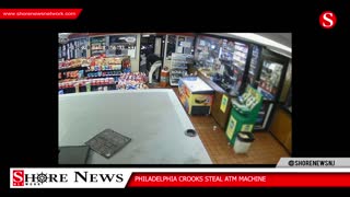 Crooks steal ATM in Philadelphia