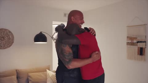 The Rock Gifts UFC's Themba Gorimbo New Apartment, 'No More Couch Sleeping!'