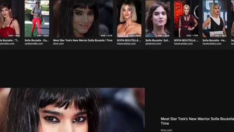 This video is about the actor Sofia Boutella and a few others, exposing them