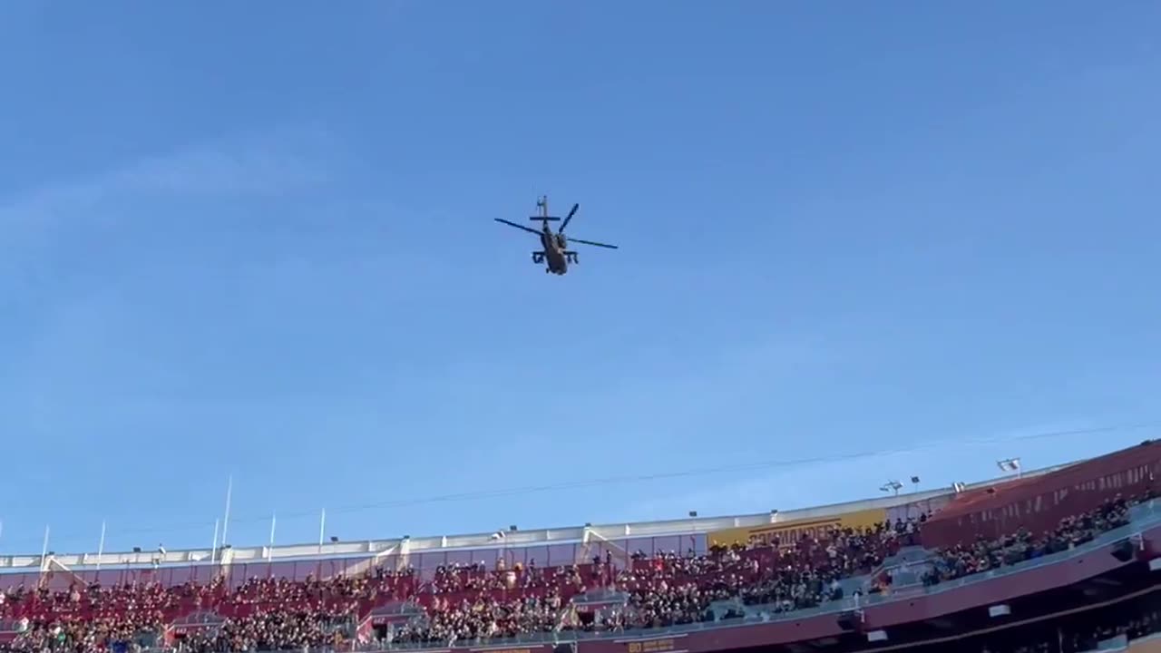 Who do you think had the better flyover at Army-Navy?