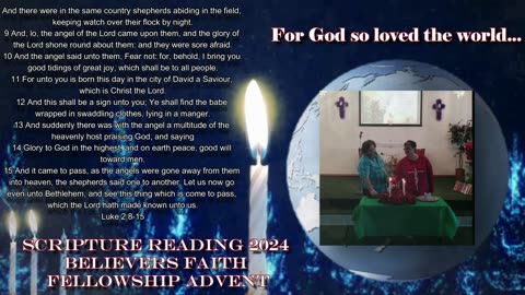 2024 Advent scripture reading