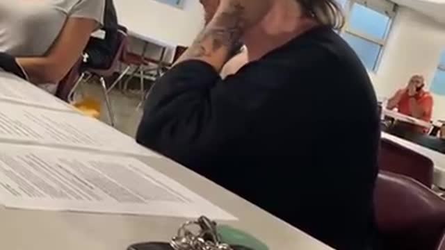 Passionate school board address